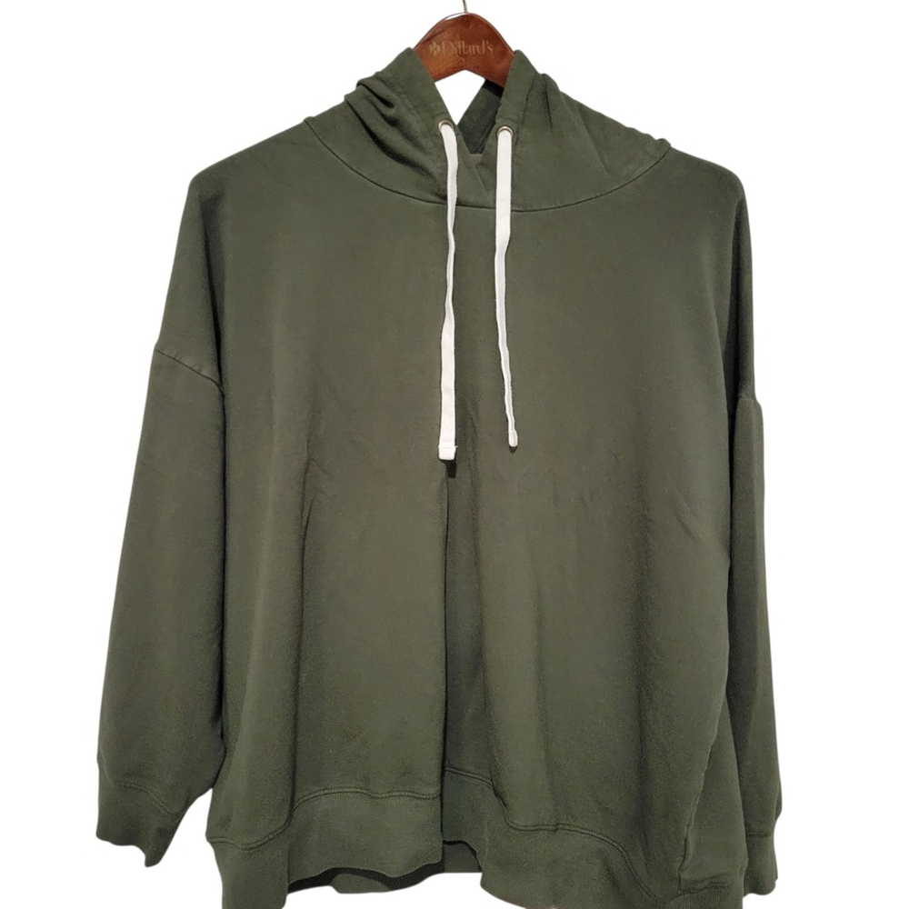 Buffalo David Bitton Women's Long-Sleeves Hoodie Size 2XL Olive